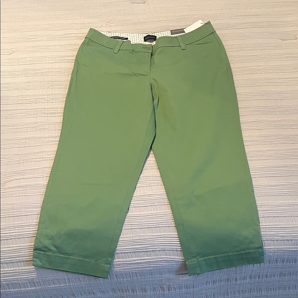 Talbots Mint Green Crop Pants